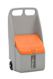 CEMO Go-Box 70 für Streugut, Sand, Bindemittel in grau orange
