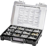 Flach- u. Kegelschmiernippel-Set, Shaker 225-teilig