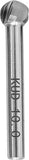 Hartmetall-Frässtift, Kugelform