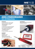 Akku-Stabschrauber inkl. LED-Beleuchtung