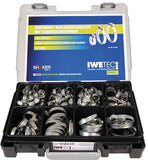 IWETEC Schlauchschellen-Set Shaker 138-teilig