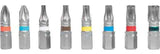 1/4" Ersatz-Bit mit Farbcode, VE 10 St./Pack