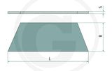 KS Tools Trapezklinge, Stärke: 0,45 mm, 10 Stück