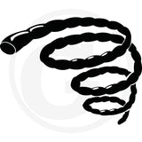 Desert Extrusion Vortex, D: 3,3 mm, spiralförmig, grau