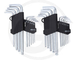 KS Tools Winkelstiftschlüssel, Kombi Innensechskant u. TORX®