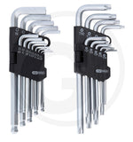 KS Tools Winkelstiftschlüssel, Kombi Innensechskant u. TORX®
