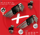 KS Tools Winkelstiftschlüssel, Kombi Innensechskant u. TORX®