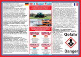 10x Super Fluid, hochwertiger 5-Funktionen-Spray