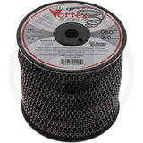 Desert Extrusion Vortex, D: 2,0 mm, spiralförmig, grau