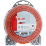 Granit Pro Cut, D: 3mm, 4-Kant-Form, orange