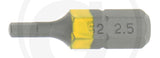 GRANIT BLACK EDITION VPE10 1/4" Bit 25mm, Innensechskant