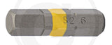 GRANIT BLACK EDITION VPE10 1/4" Bit 25mm, Innensechskant