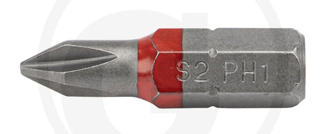GRANIT BLACK EDITION VPE10 1/4" Bit 25mm, PH
