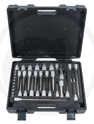 KS Tools 1/ 4" + 1/ 2" KFZ - Bit Stecknuss Satz