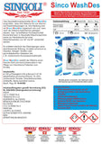 Sinco WashDes, Desinfektionswaschmittel mit Frischeduft