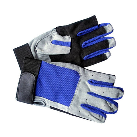 Handschuhe für Techniker-Mechaniker, blau-grau