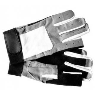 Handschuhe für Techniker-Mechaniker, weiß-grau
